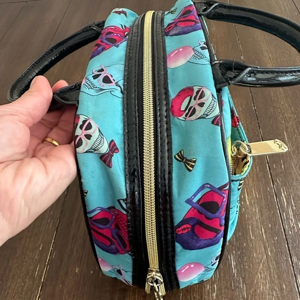 Betsy Johnson cosmetics bag